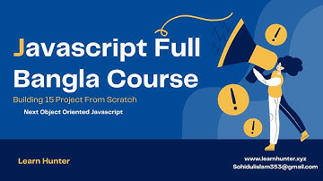 22 Functions |JavaScript Full Complete Course In Bangla | Step By Step For Complete Beginners.