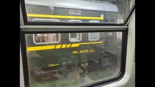 Segmented Train Crossing Qiongzhou Strait in a Ferry (1/4) 20230523 1427