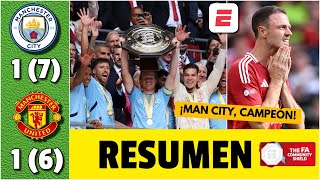 Thumbnail for MANCHESTER CITY, CAMPEÓN tras vencer en PENALES al MAN UNITED. GOL DE GARNACHO | Community Shield