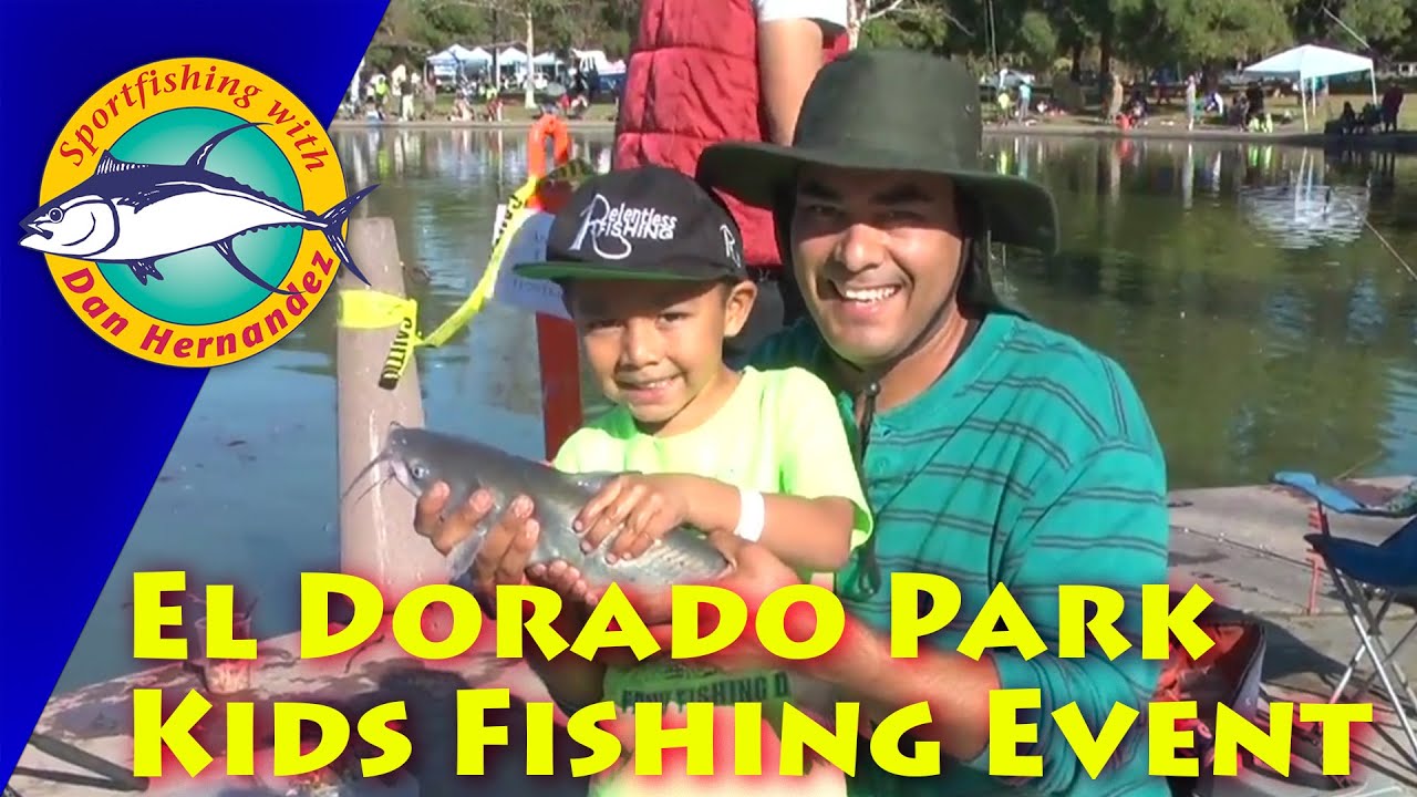 El Dorado Park Free Kids Fishing Report YouTube