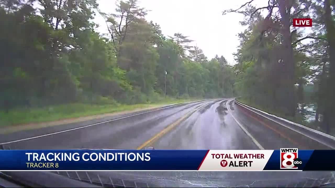Severe storms move through Maine, New Hampshire - YouTube