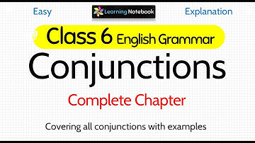 Class 6 Conjunctions | Class 6 English grammar Conjunctions