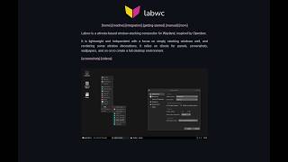 LabWC | DeDe review