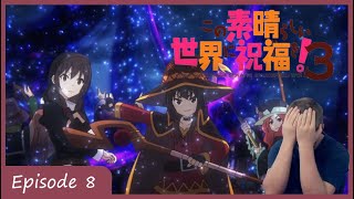 Fighting the Hydra | KONOSUBA Season 3 Episode 8 Reaction この素晴らしい世界に祝福を！3