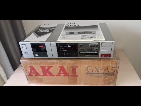 Видео: Akai GX-A5   Кассетная дека