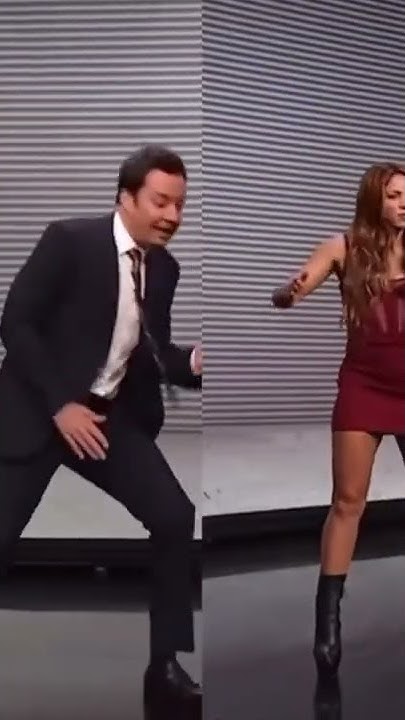 Shakira & Jimmy Fallon Dancing "Te Felicito" 🕺💃💯💃🕺 - YouTube