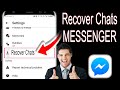 How to Recover Deleted Messages on Facebook Messenger (2025 Tutorial)
