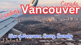 Landing at Vancouver YVR Airport Canada | Boeing 737-700