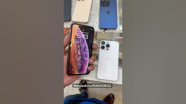 Convert your iphone x/xs to 15 pro
