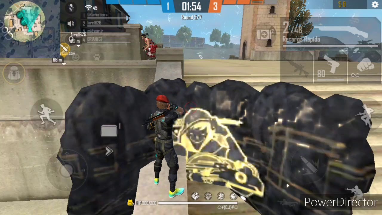 DUELO DE ESCUADRAS 》 jugando con todas las armas YouTube