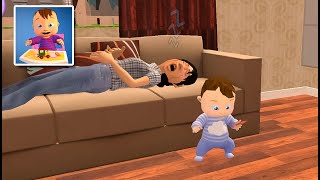 Virtual Baby & Babysitting Walker Game: Fun Baby - Gameplay Walkthrough Part 3 screenshot 5