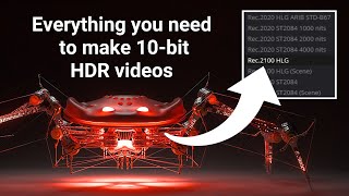 How to export HDR videos for YouTube and Instagram
