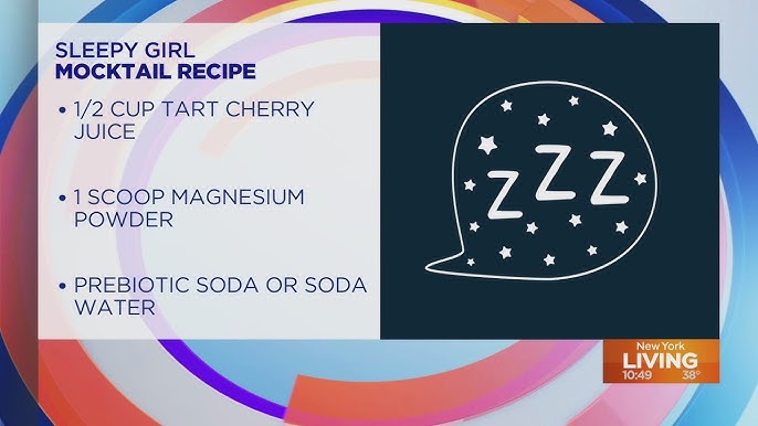 Expert Explains The Sleepy Girl Mocktail