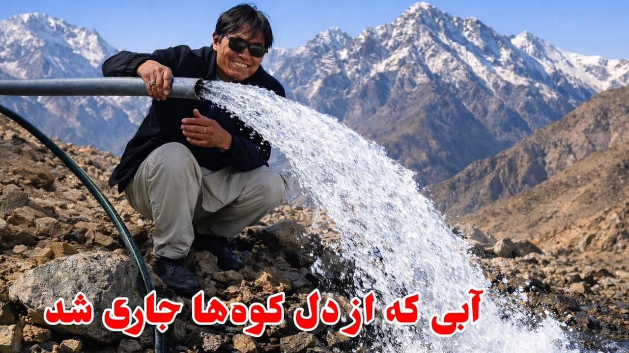 جاری شدن آب های بهاری از دل کوها نتیجه برف باری های امسال 