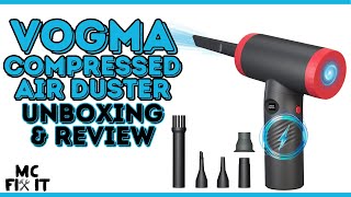 Unboxing & Review: ￼Vogma Compressed Air & Suction Wireless 3 Speed Device #unboxing #review