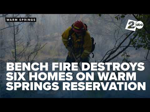 Confederated Tribes of the Warm Springs details Bench/Beachcomb Fire damage