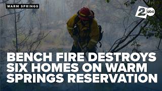 Confederated Tribes of the Warm Springs details Bench/Beachcomb Fire damage