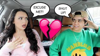 Telling My Girlfriend To SHUT UP To See Her Reaction..*NEVER AGAIN*