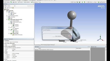 MBD for ANSYS 17 Tutorial - Inverted Pendulum