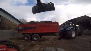 fumier [go pro]( New Holland T7 235, Manitou MLT 735)