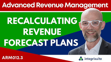 NetSuite Tutorial: How to Recalculating Revenue Forecast Plans | Consulting services - ARM012.3