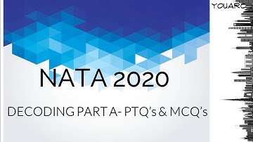 PTQ - Preferential Type Questions - 01 | STUDY WITH US | NATA 2020  | Most important Questions |