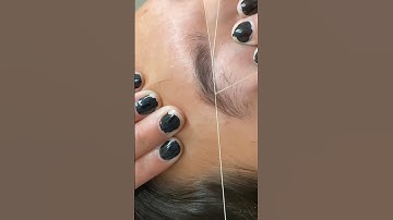 eyebrows threading #eyebrowthreading #subscribetomychannel #support #shortsvideo