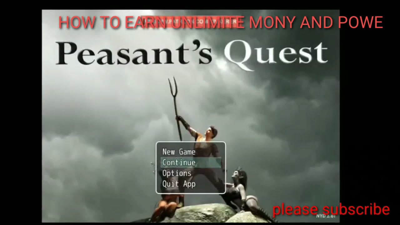 Peasant quest cheats