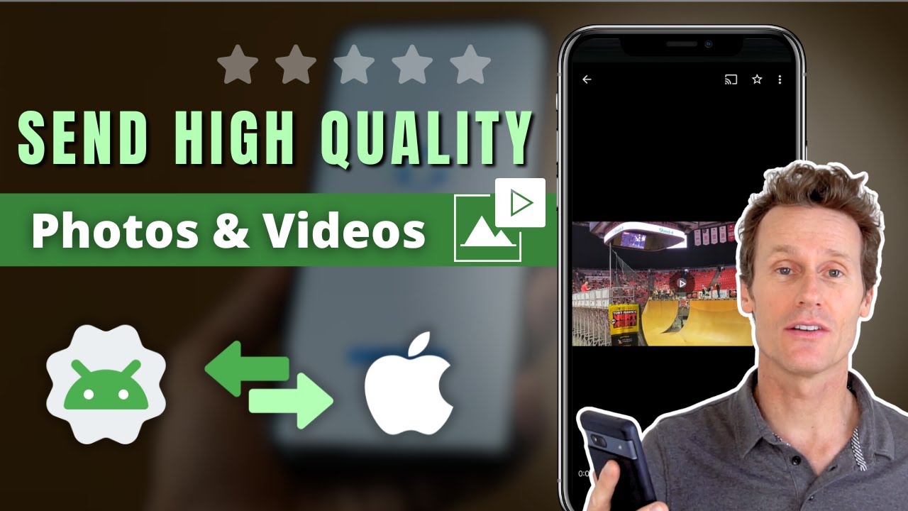 How to Send High Quality Photos and Videos from Android to iPhone