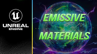 Unreal Engine 5.4: Emissive Material. Tutorial PL