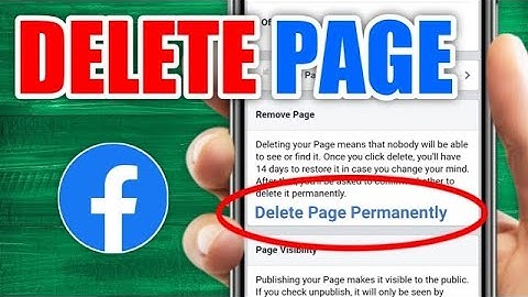 How to Delete Facebook Page - Permanently Delete Facebook Page - Updated Tutorial