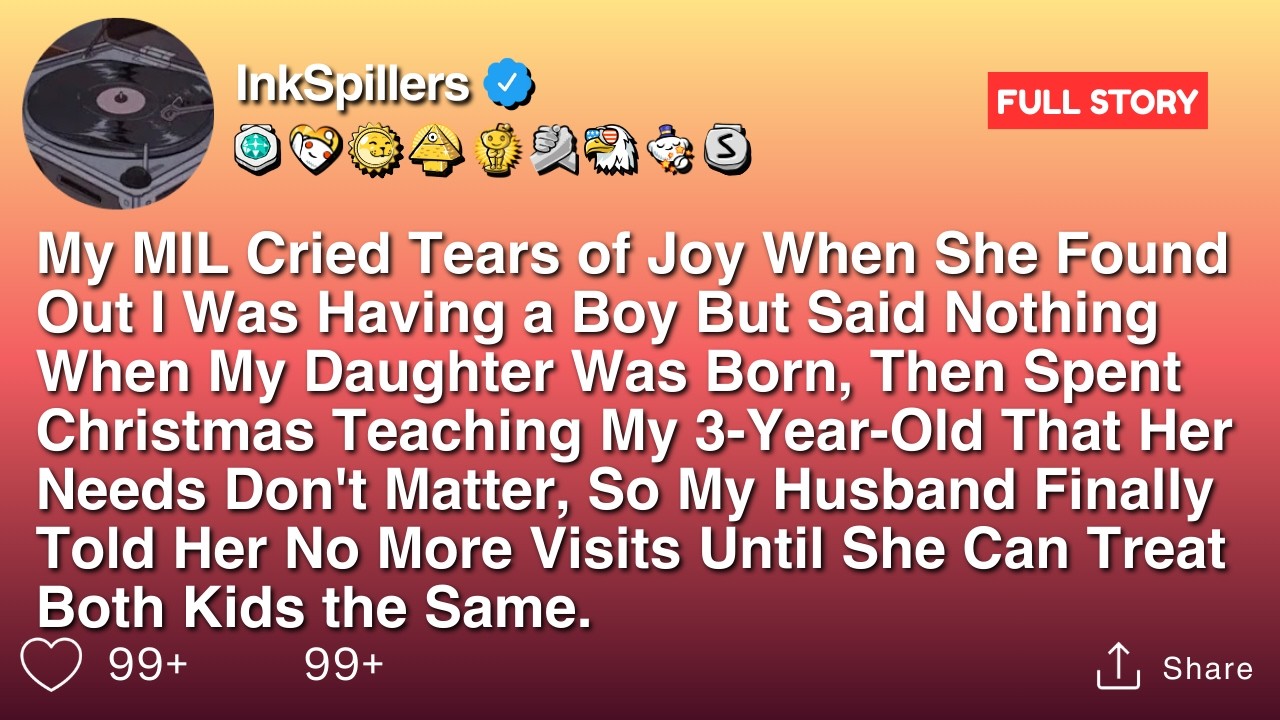 My MIL Cried Tears of Joy When She Found Out I Was Having a Boy But Said Nothing When My Daughter...