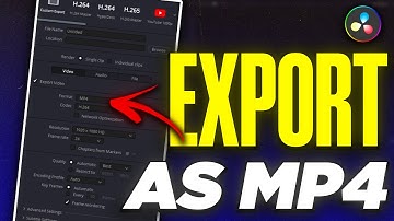How to Export Videos as MP4 in DaVinci Resolve 18 - 2025