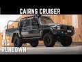 Cairns Cruiser. 2020 Dual Cab 79. Toyota Landcruiser full vehicle build by Shannons Engineering