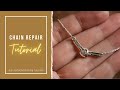 Repairing Jewelry / Chain Repair - Estona Metalsmithing Tutorials