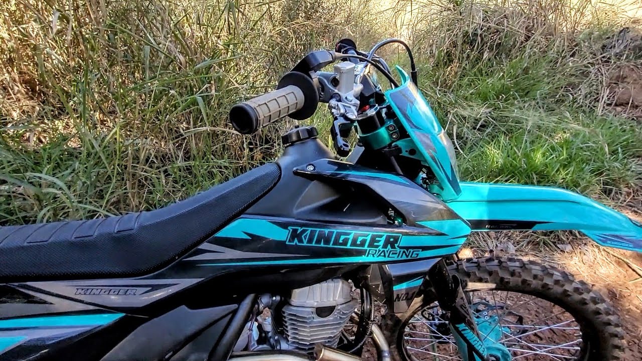 KinggerRacing nova moto #offroad brasileira! Para trilha, enduro, vel