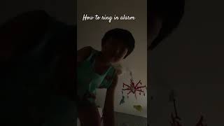 How To Ring In Alarm