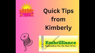 Quick Tips by Kimberly #2   Help I lost my side panels