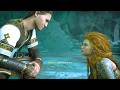 Heimdall Beats Up Thor's Daughter Thrúd ٠ God of War Ragnarök 
