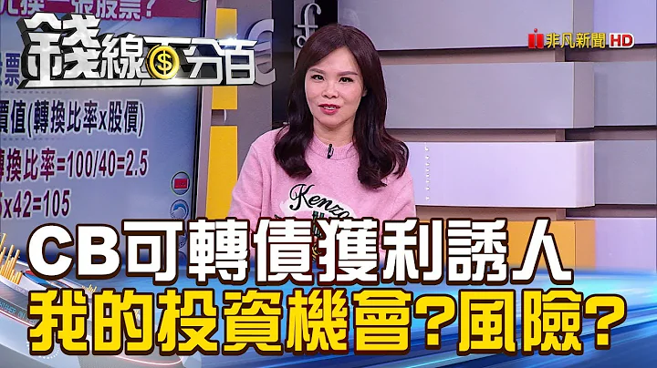 【钱线百分百】20190122-3《CB可转债获利诱人 我的投资机会?风险?》 - 天天要闻