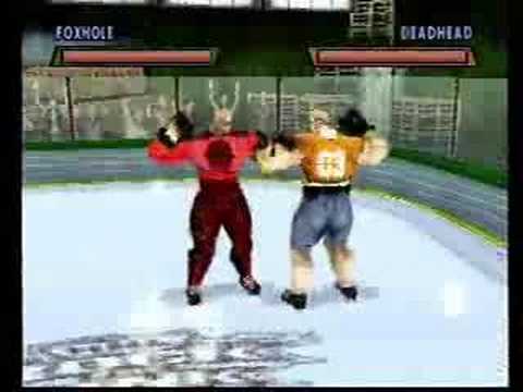 NHL Rock the Rink Sony Playstation - Gameplay Video