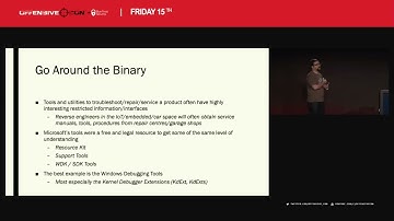 Alex Ionescu   Keynote   Reversing Without Reversing