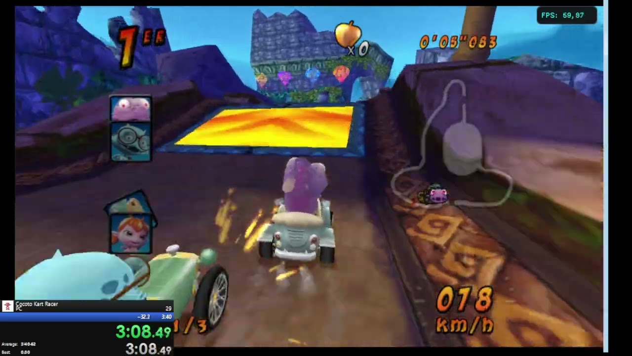 Cocoto Kart Racer - Golden Pot Any% - 7:12:250