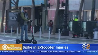 E-Scooter Injuries Spike As They Gain In Popularity
