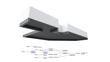Foundation from polyline Parametric Architecture and Design Rhino and Grasshopper Tutorial - BASICS