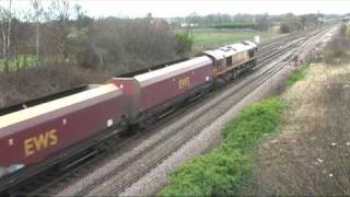 66201 On Empty Htas For Milford West Sidings