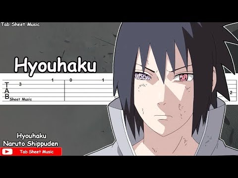 Naruto Shippuden OST - Hyouhaku (Sasuke Theme) Guitar Tutorial