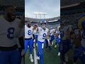 Matthew Stafford in the huddle 🗣️😤💪  #nfl #shorts #rams
