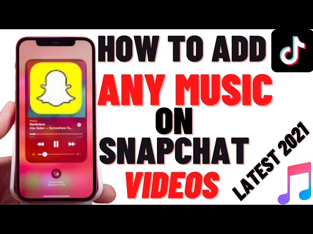 How To Make Snapchat Videos With Background Music ! How To Add Tiktok Music On Snapchat !latest 2021