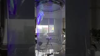 hologram transparent display projection mesh hologram net holographic gauze